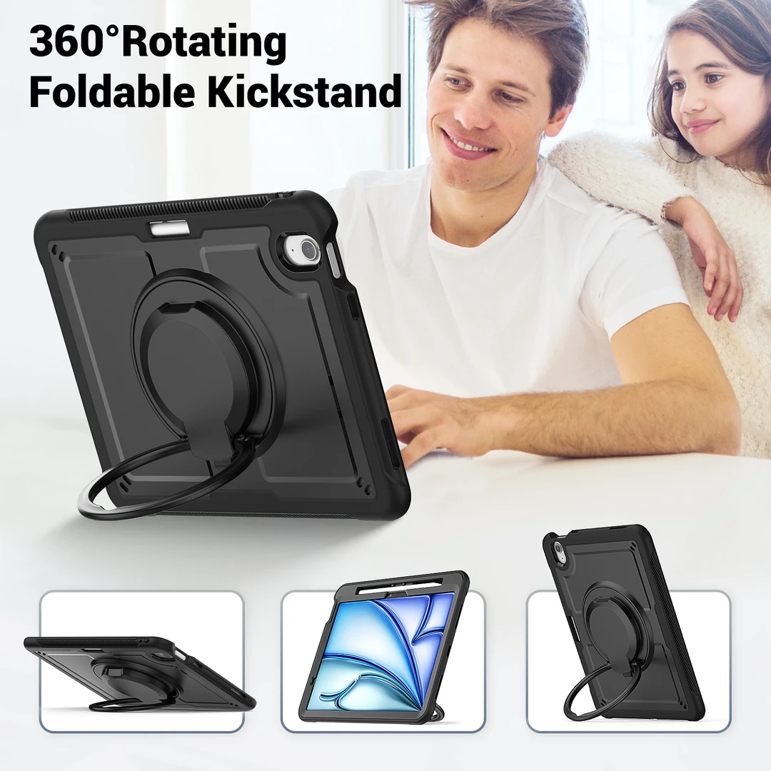 平板保护套ipad Air11寸防摔折叠旋转手提支架