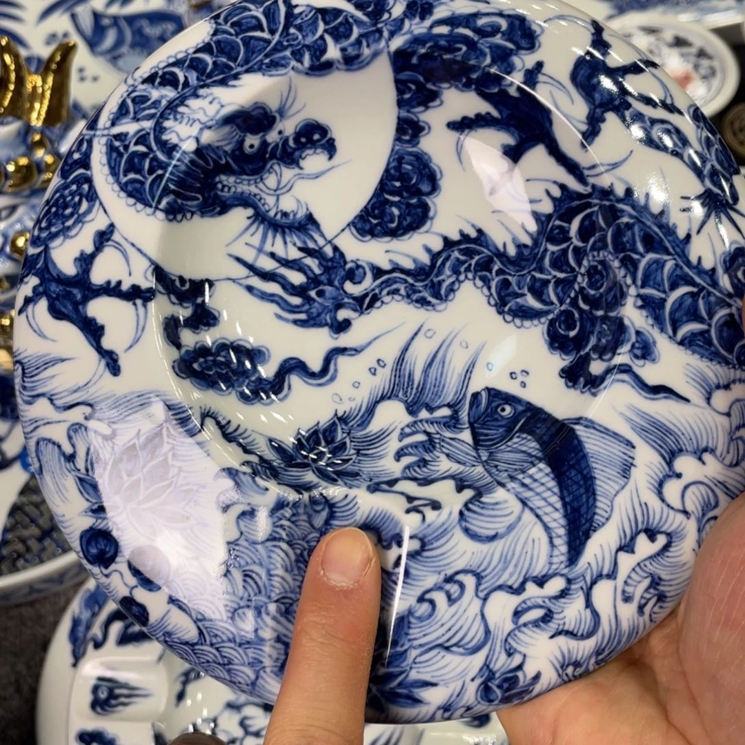 波***s景德镇陶瓷手工手绘