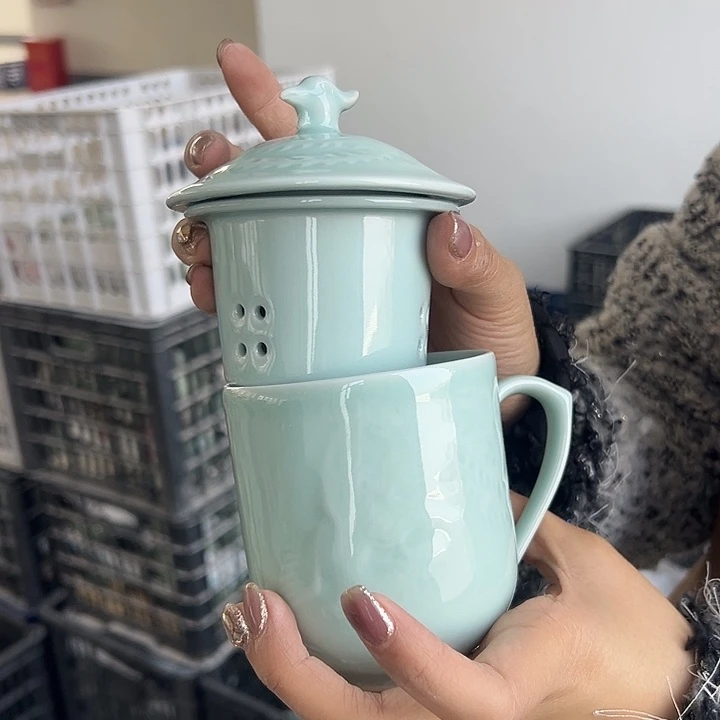 小米茶器龙泉青瓷