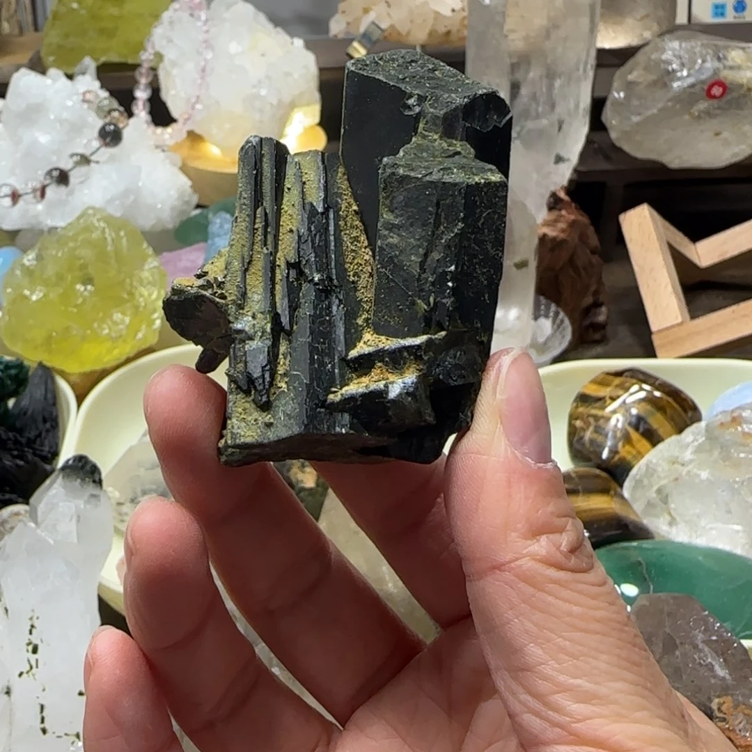 水晶车挂未镶嵌不退换手握