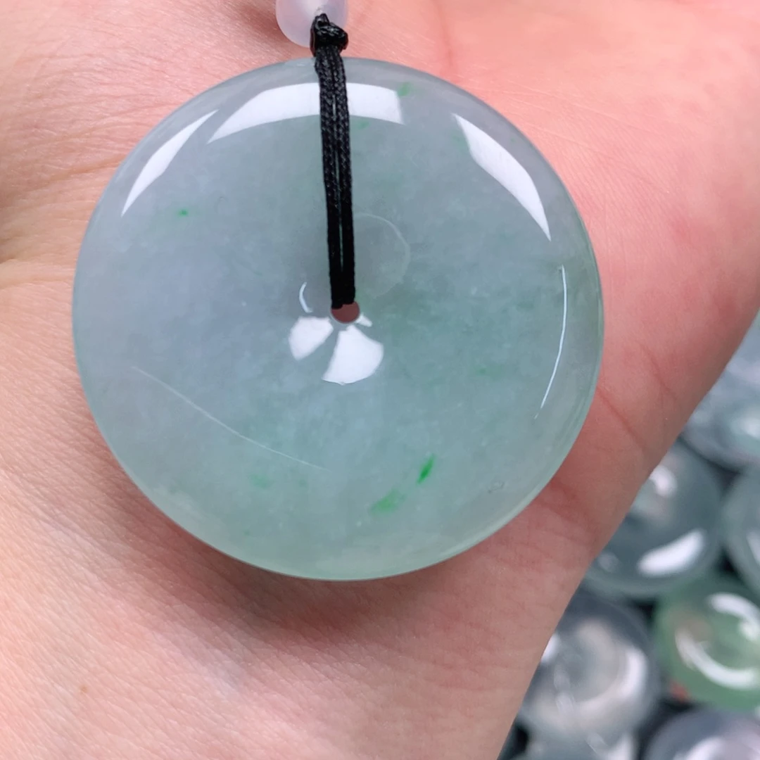 颈饰未镶嵌翡翠天然翡翠