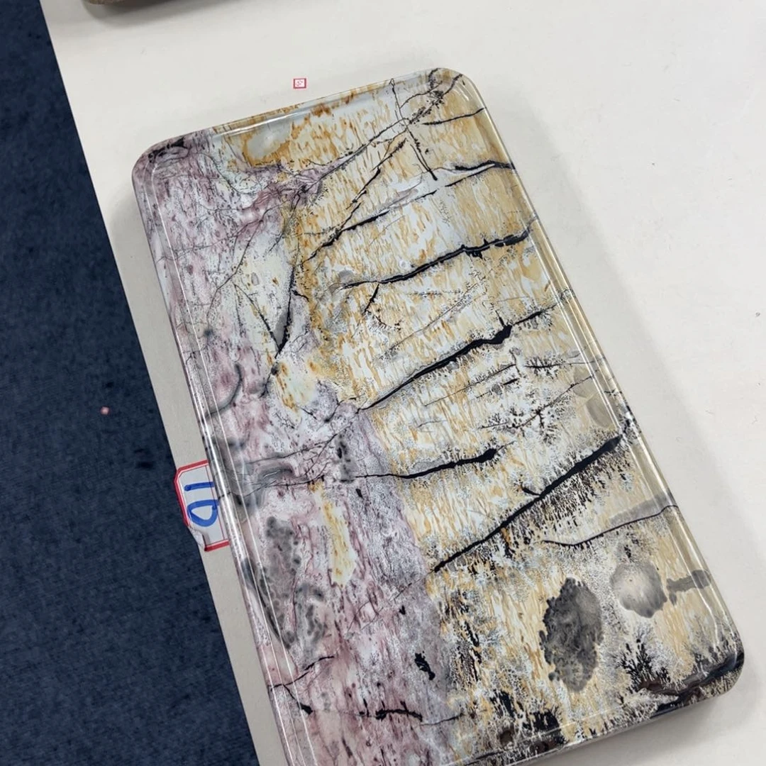 广西石天然国画石干泡台