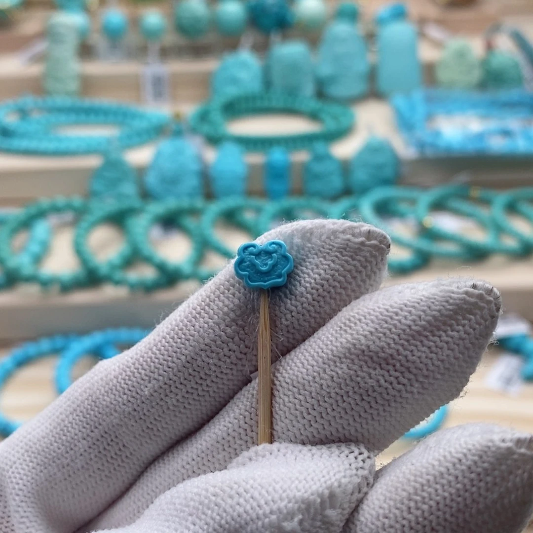 绿松石珠宝奇石未镶嵌