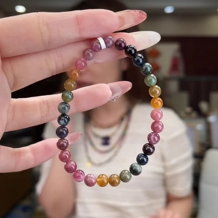 05511727/未镶嵌碧玺6mm+碧玺单圈多样性发货