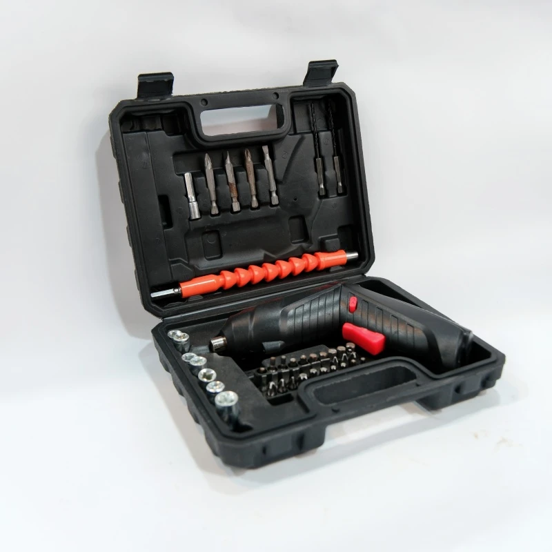 手持电钻冲击钻家用小手枪钻锂电工具多功能电动螺丝刀充电式改锥