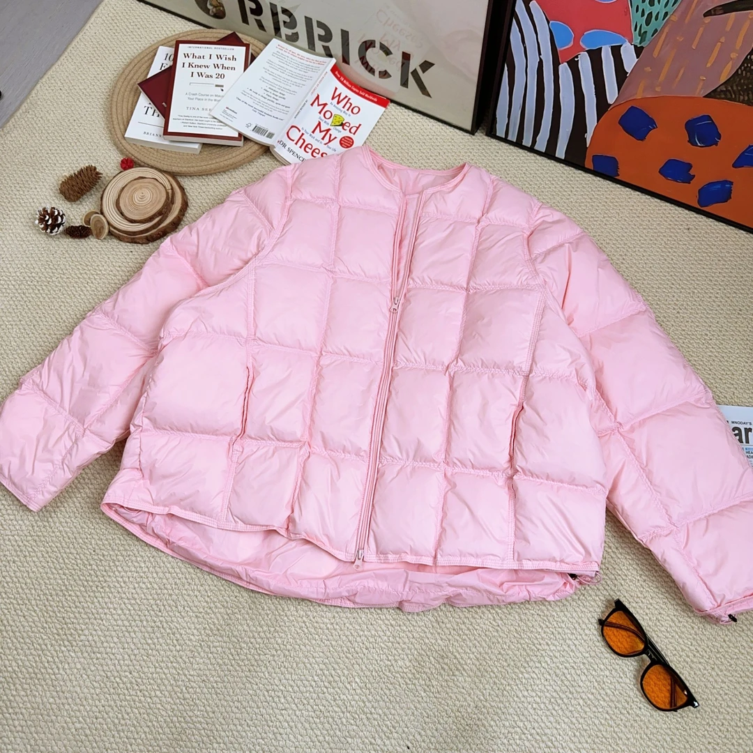 2024年冬季新款时尚百搭纯色长袖厚外套8151