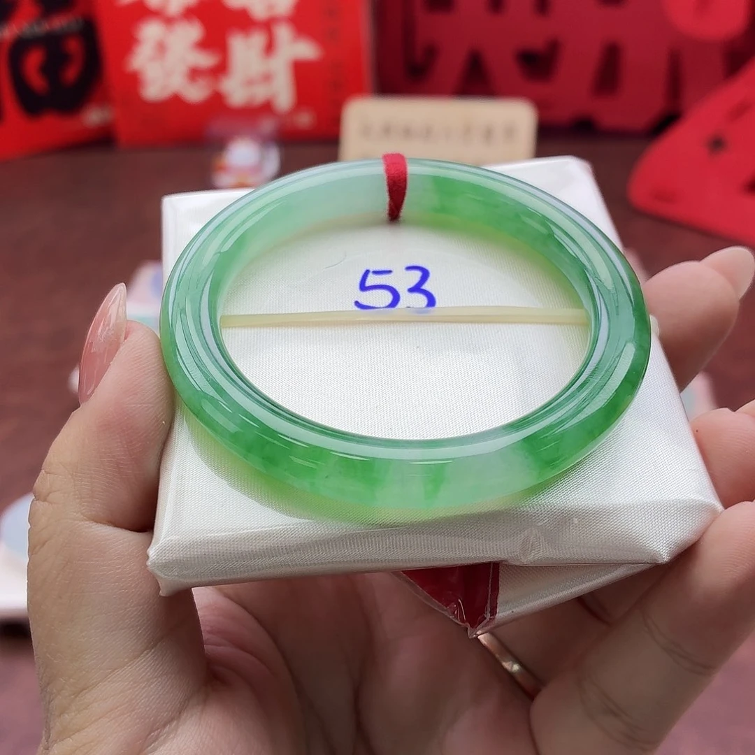 未镶嵌手镯翡翠80号