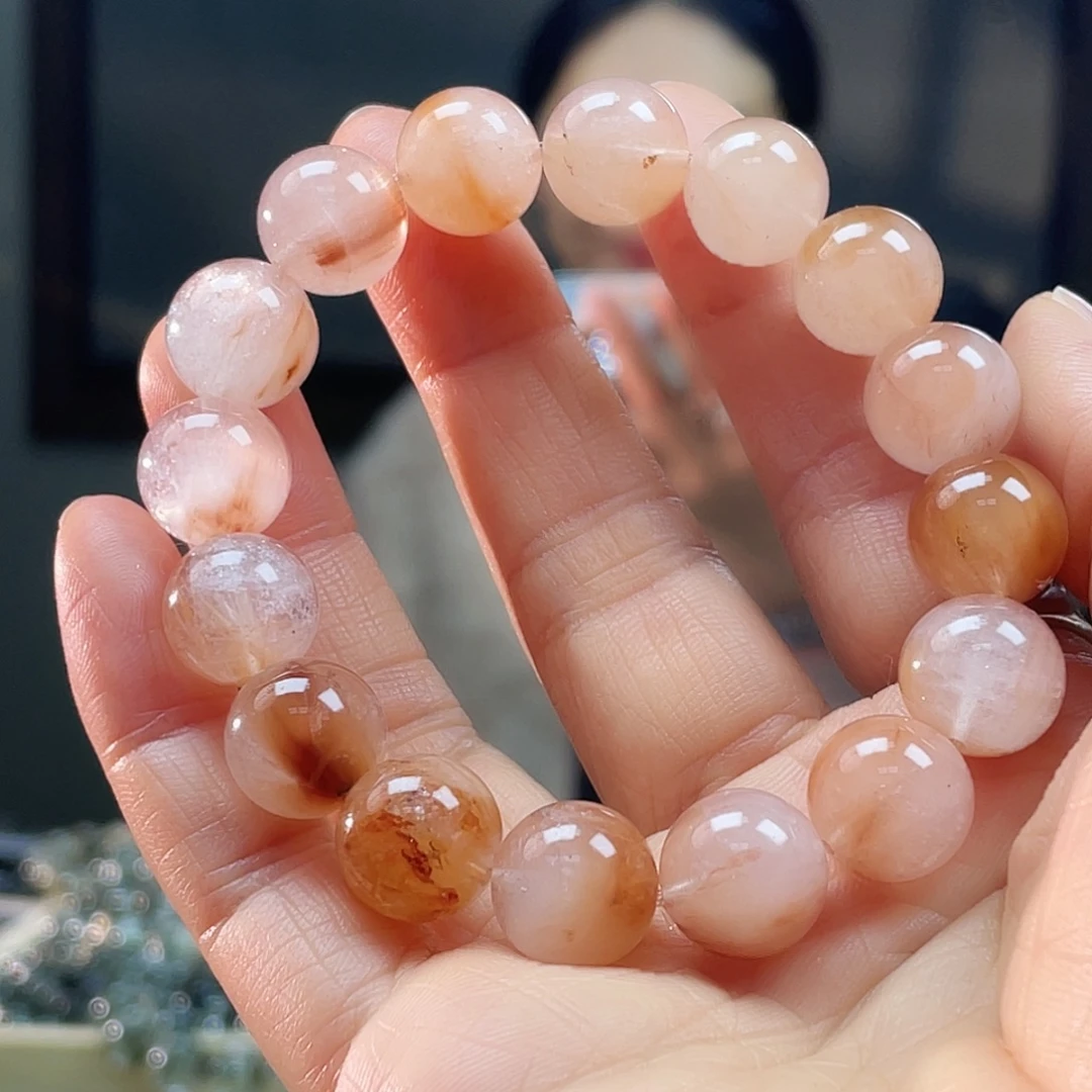 未镶嵌水晶手链兔毛