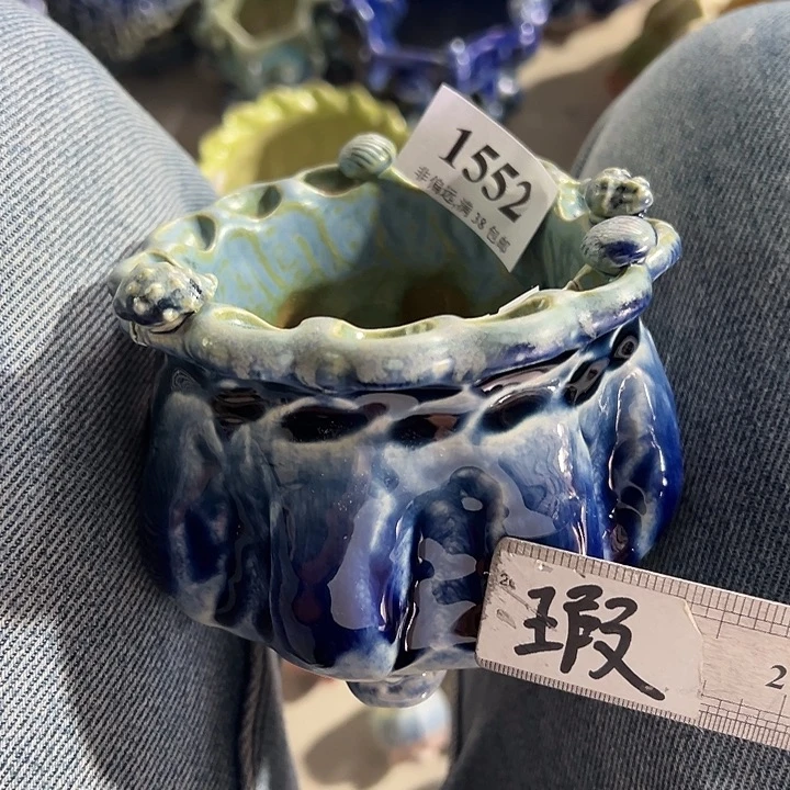 口7.5 手工花盆满30包邮