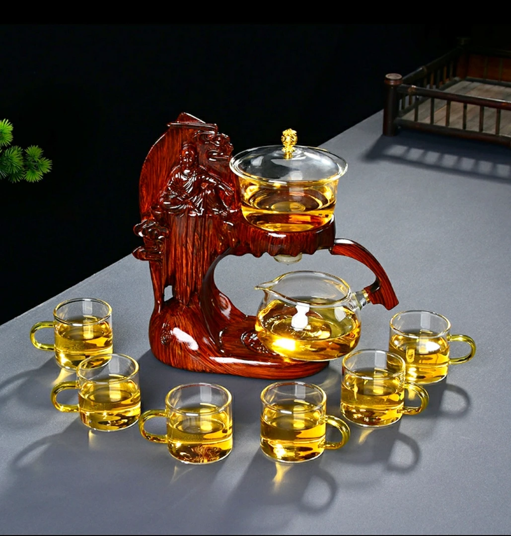 创意玻璃全自动功夫茶具家用客厅懒人泡茶器茶壶