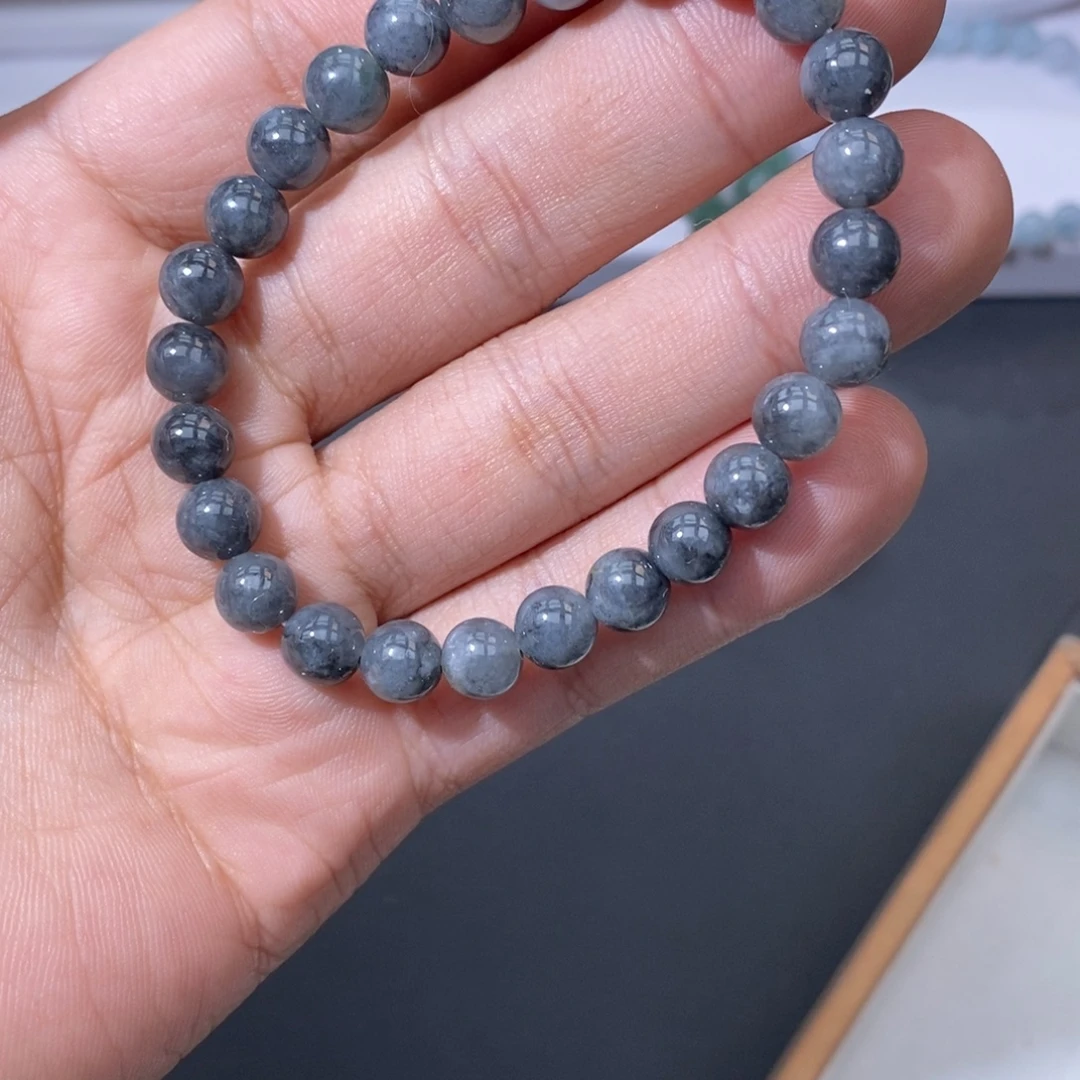 翡翠未镶嵌手链天然a货翡翠44