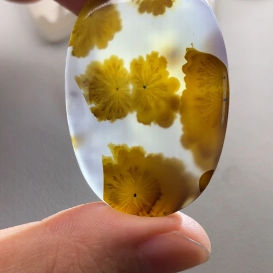 玛瑙/玉髓颈饰未镶嵌钟*