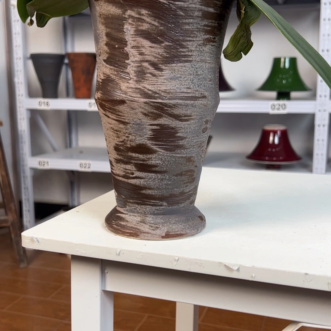 有***店景德镇手工花盆有孔