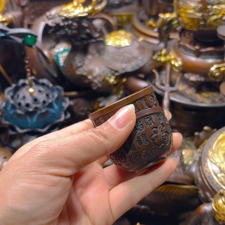 铜器摆件收收藏藏