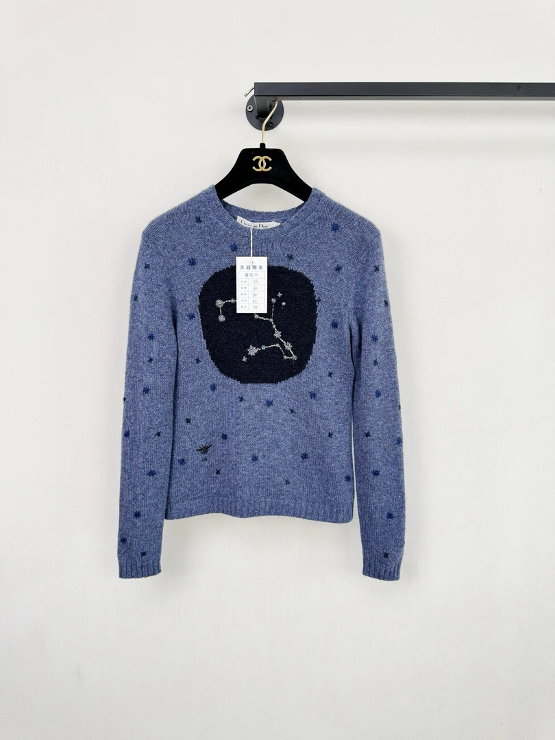 99新 DIOR/迪奥 毛衣 Xs码 胸围80-86 衣长46