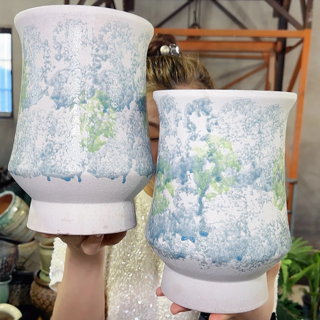 花盆紫砂高24口16