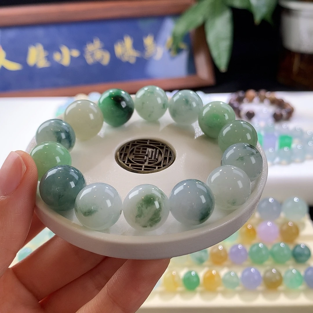 翡翠散珠翡翠珠子