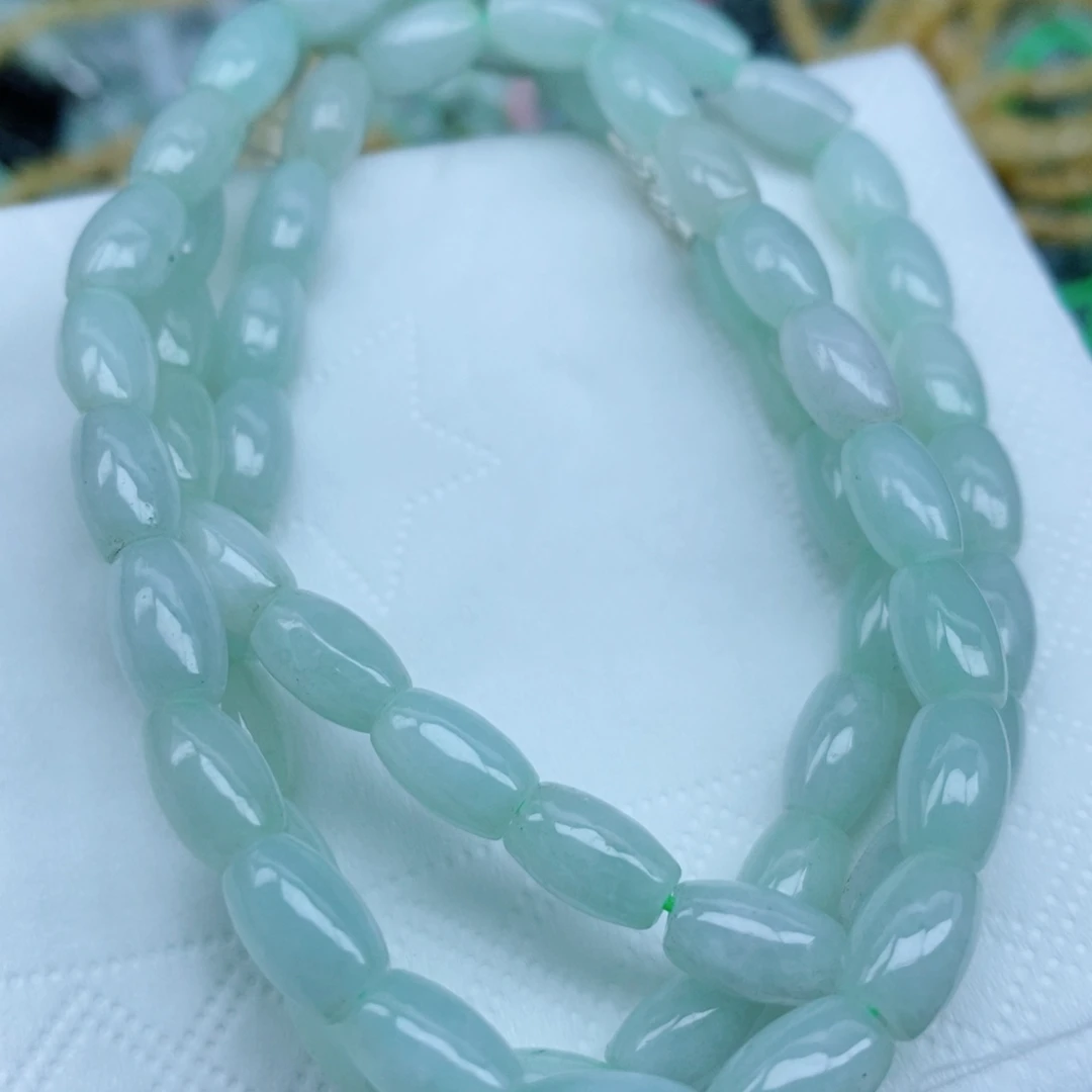 翡翠未镶嵌颈饰翡翠批发