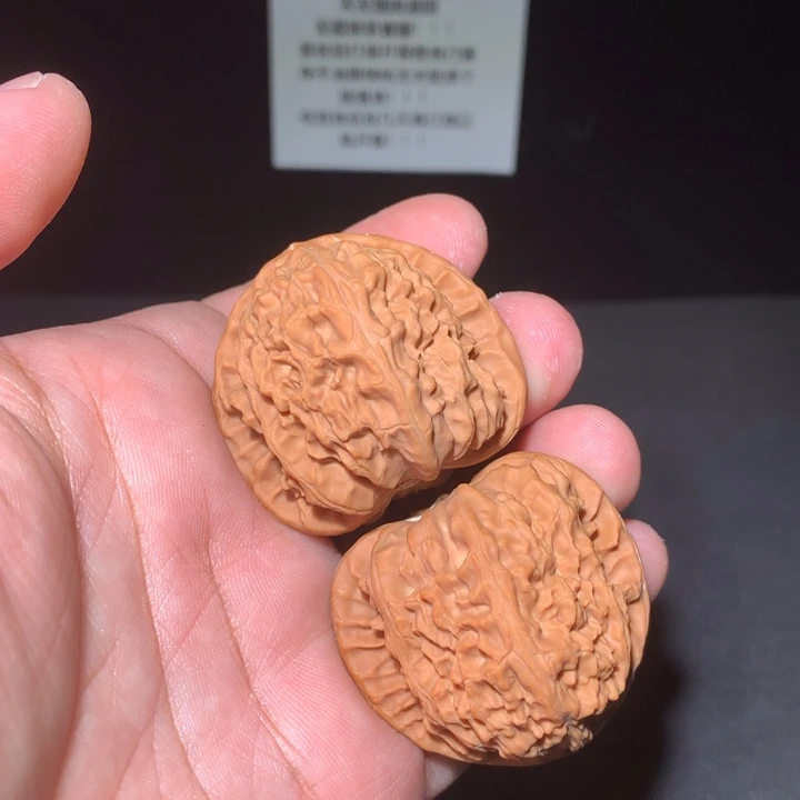 梦***想吊坠文玩核桃40白狮子修