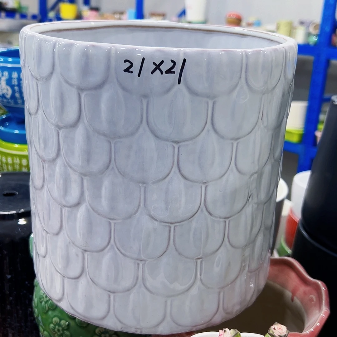 外贸尾单陶瓷花盆凑单10米包邮