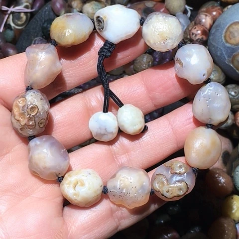 石材沙漠漆原石手链