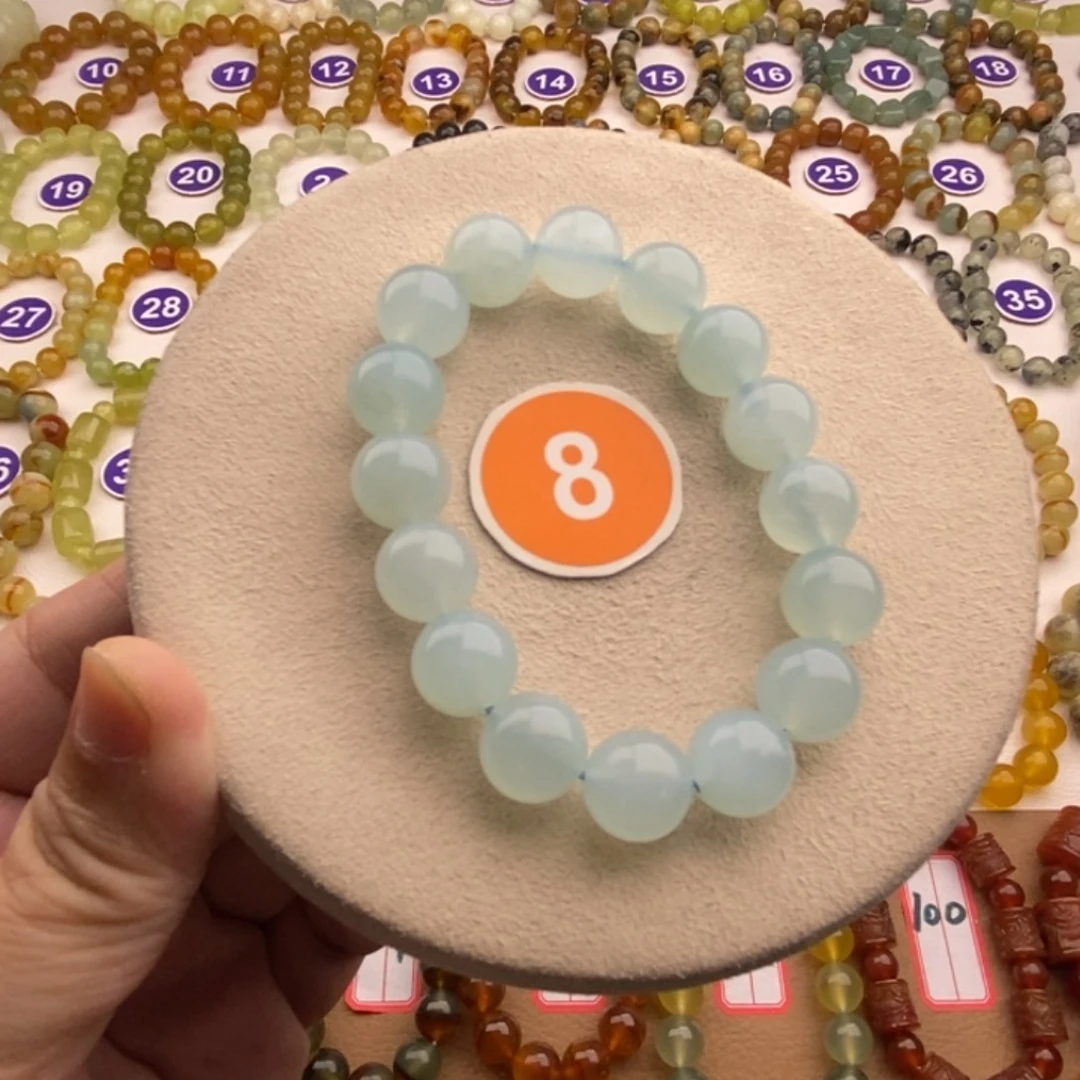 蛇纹石玉未镶嵌手串