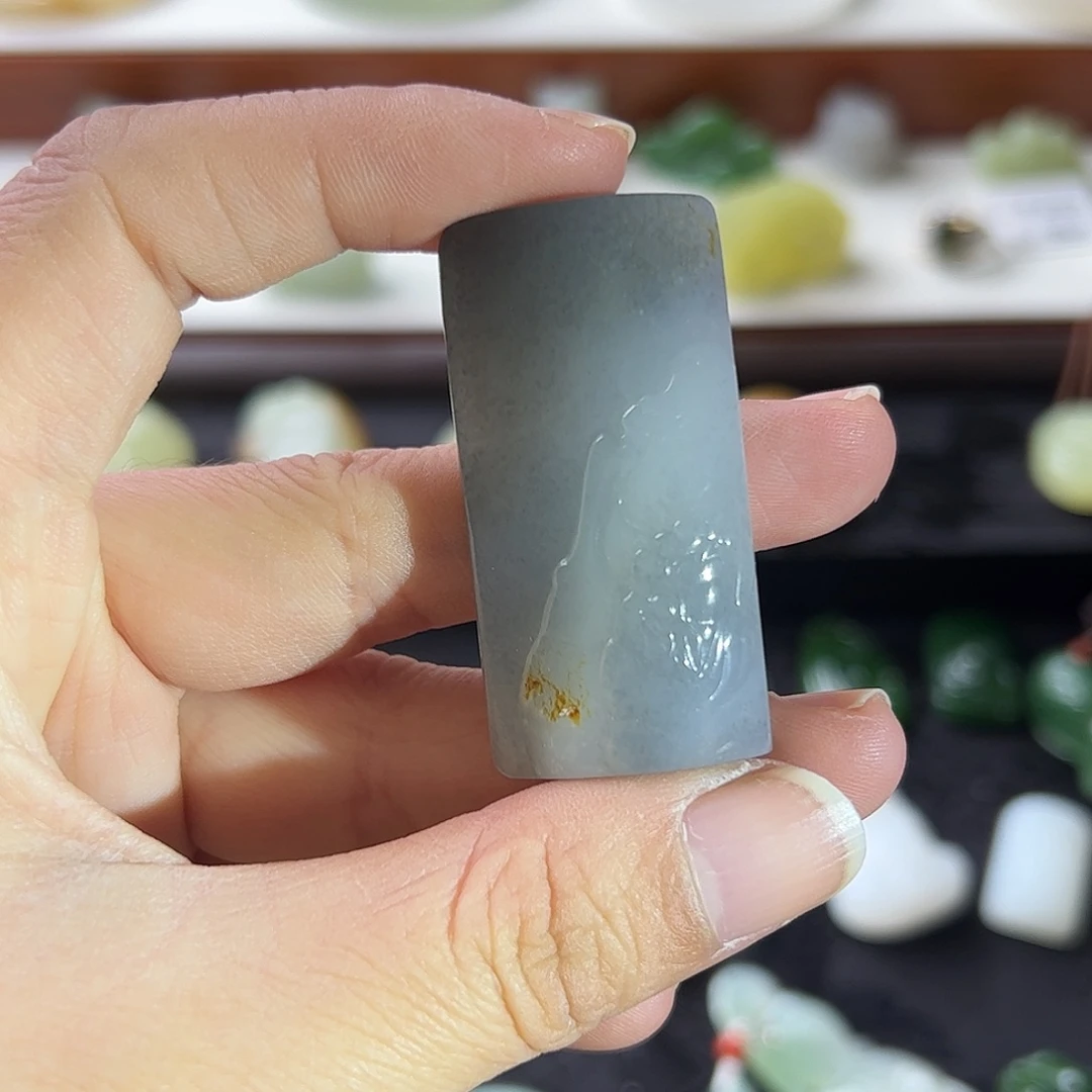 和田玉未镶嵌吊坠(不含链)