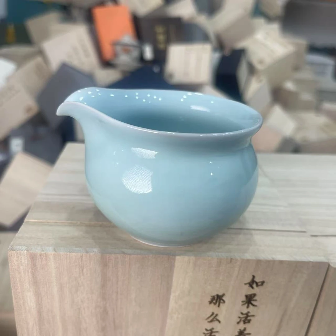 谦杯 陶瓷公道杯F4001