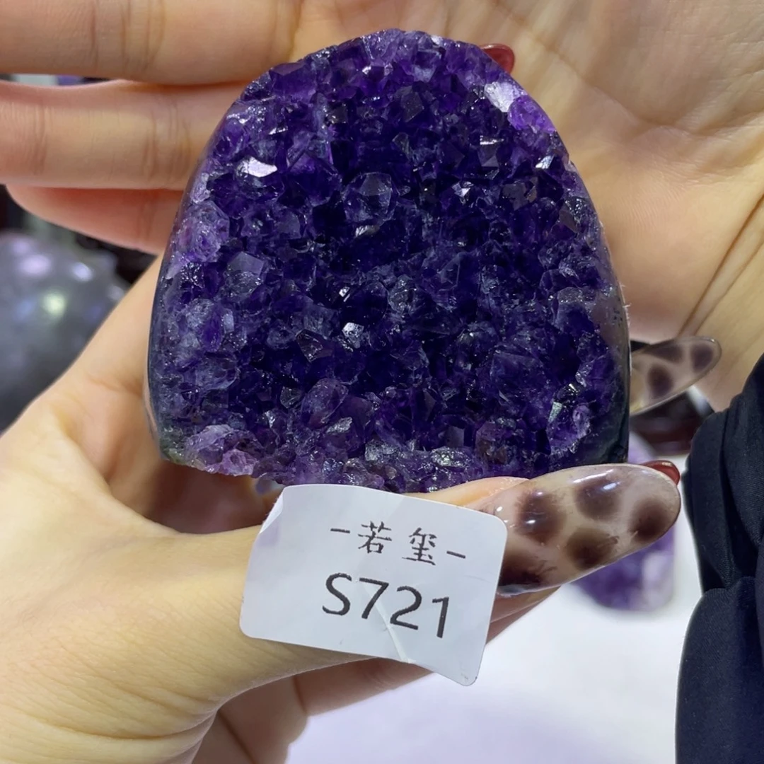 乌拉圭紫水晶摆件721