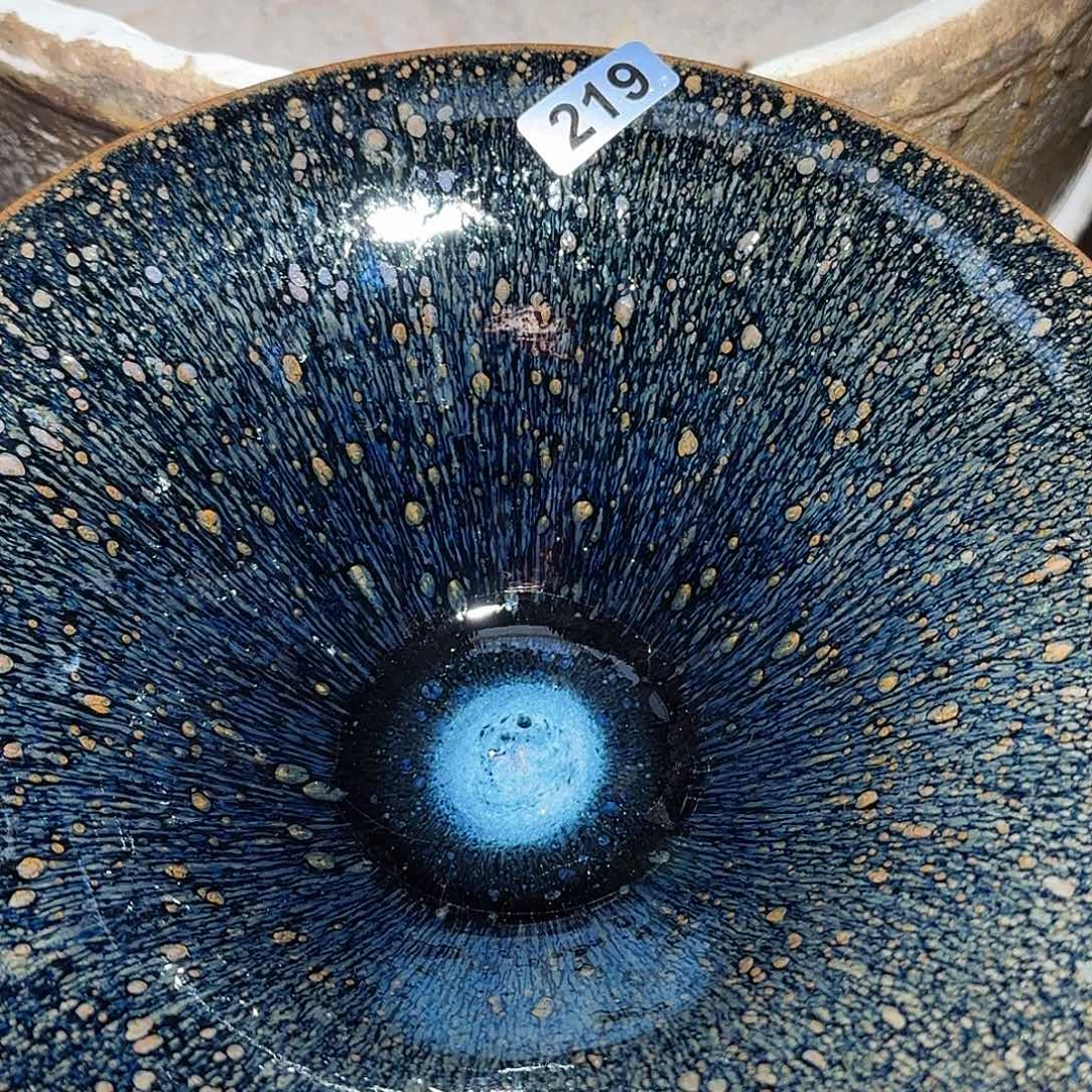 阳***0茶盏琢泥窑柴烧开窑