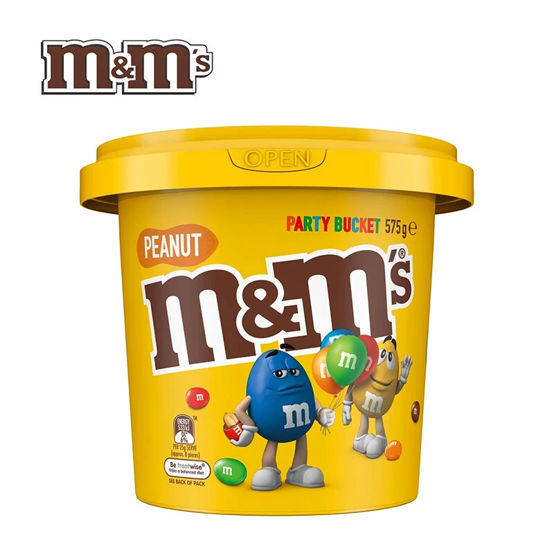 m&m妙趣花生巧克力豆575g