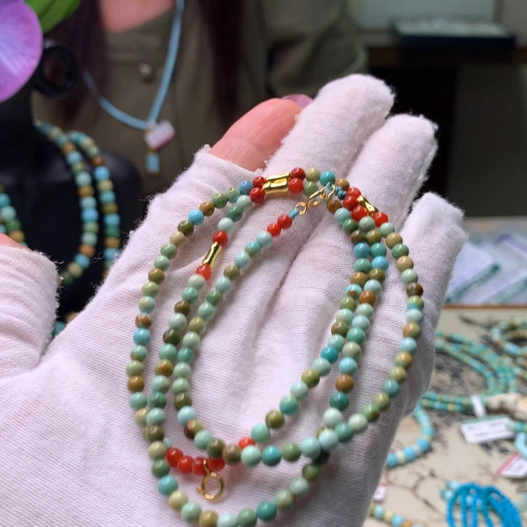 绿松石未镶嵌配饰