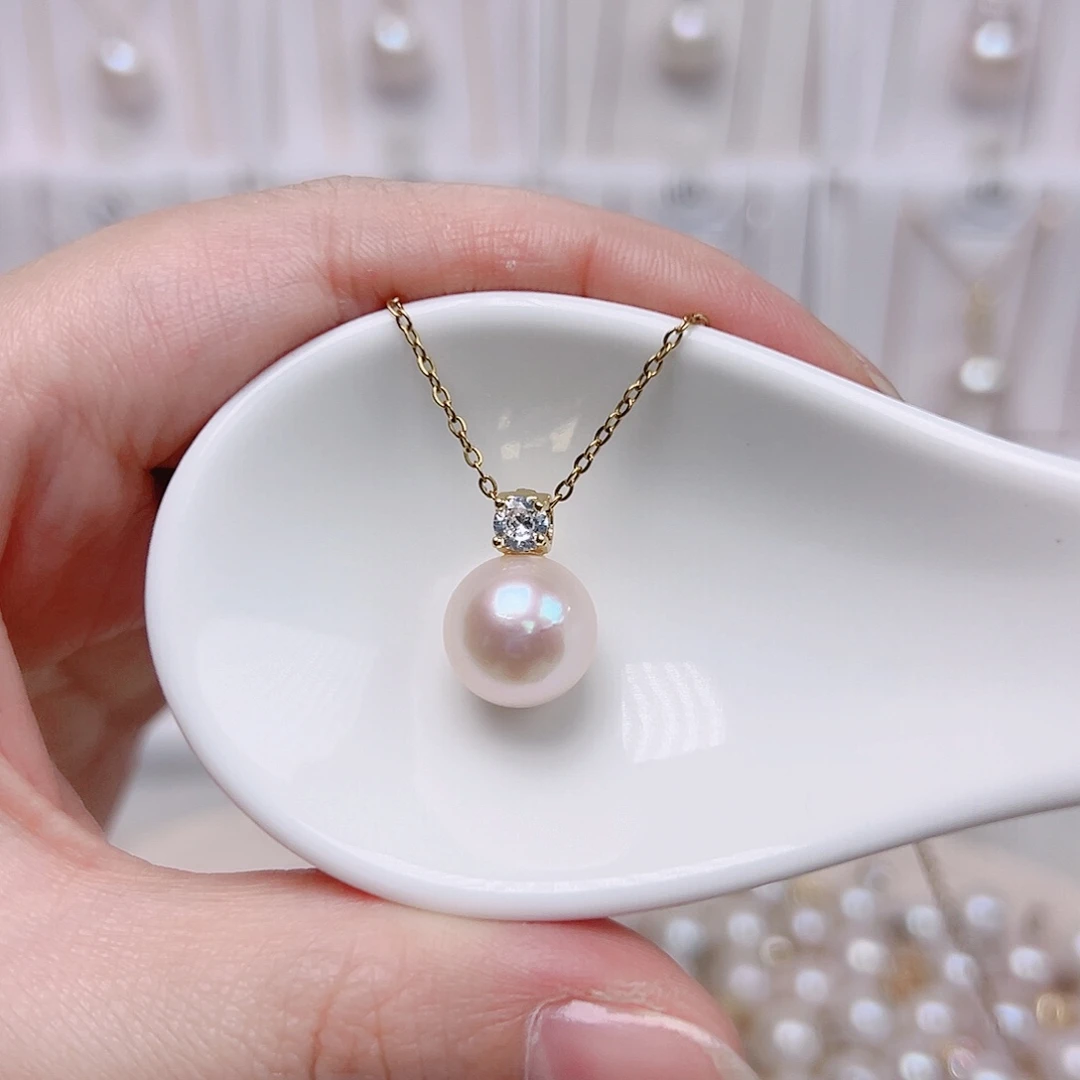 淡水珍珠合金吊坠(赠链)