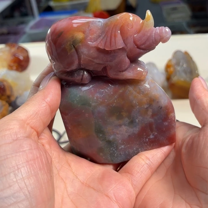 玛瑙/玉髓未镶嵌吊坠(不含链)