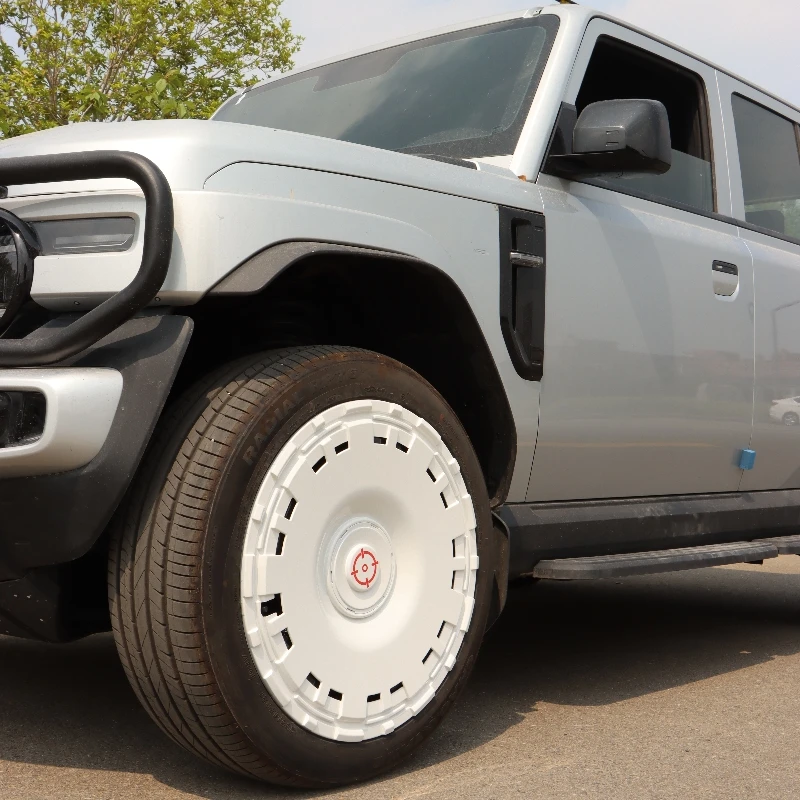 适用奇瑞icarv23轮毂盖轮毂罩21寸赛博装饰保护盖罩专用改装配件