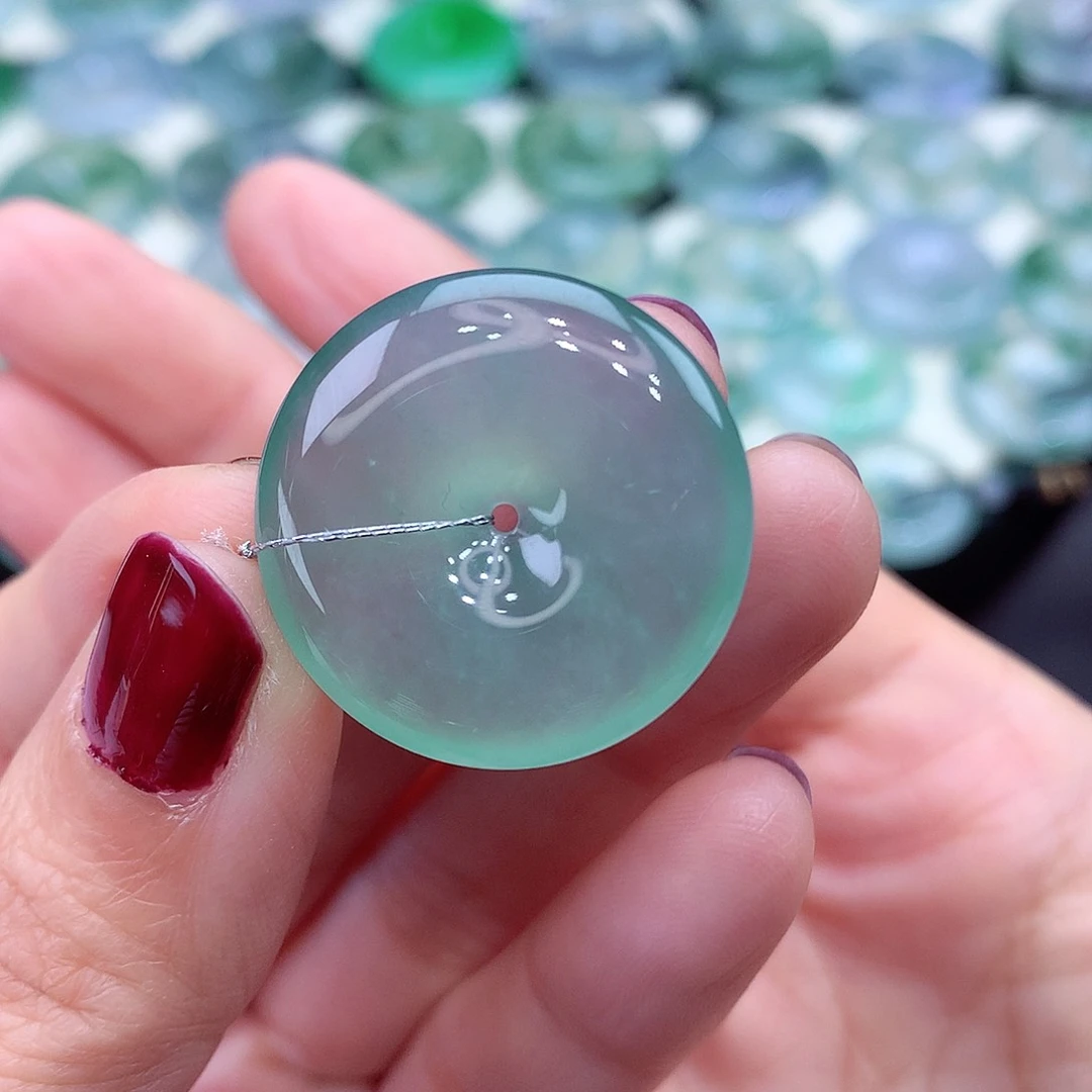 颈饰未镶嵌翡翠编号89-尺寸24.5/5.8