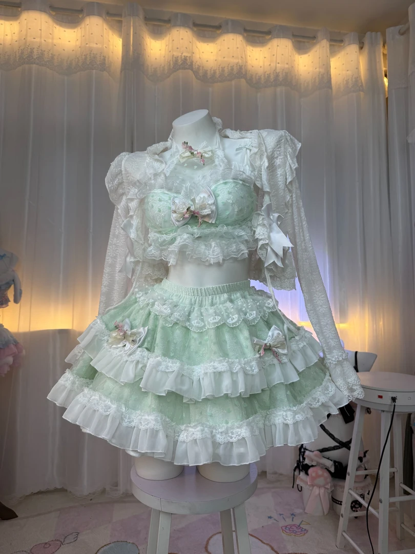 【绿野仙踪】软宝手作《不支持7天，NO退》可爱波点裙子套装