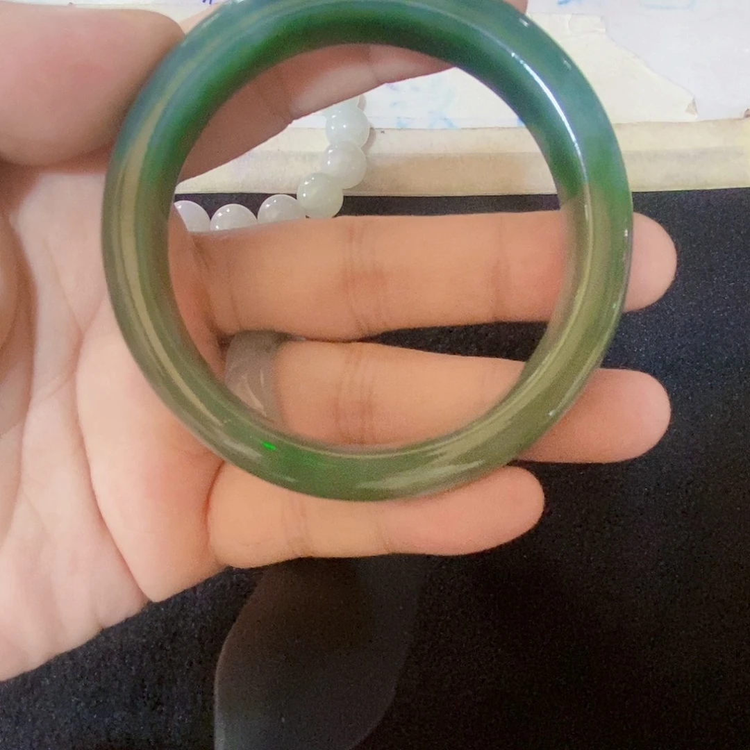 翡翠未镶嵌手链翡翠手镯项链戒指耳环