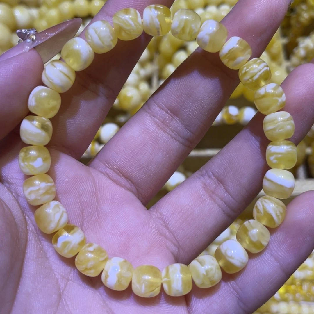 手绳琥珀未镶嵌7.5m