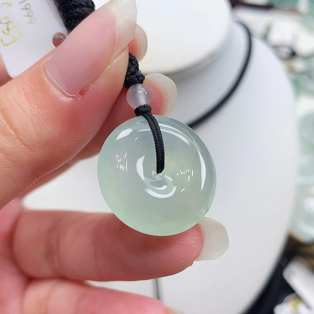 翡翠未镶嵌胸饰翡翠61，20.9/5.6