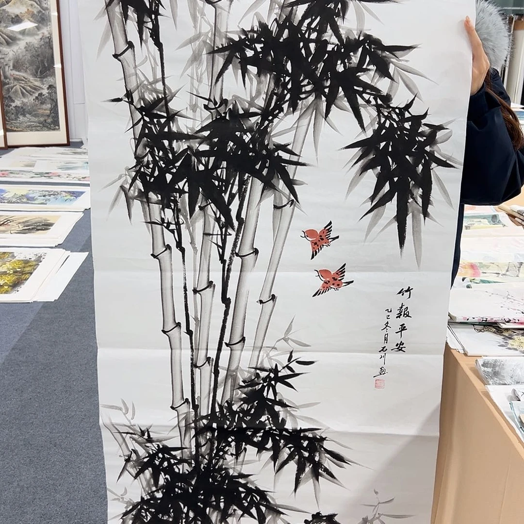 国画精品手绘作品
