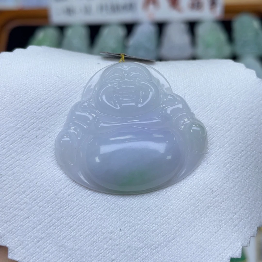 颈饰未镶嵌翡翠佛公