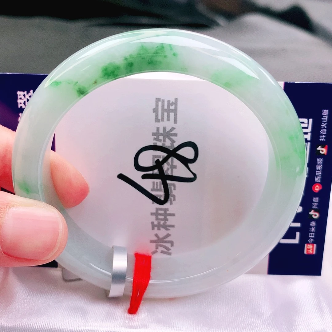 翡翠未镶嵌手镯缅甸天然a货翡翠手镯