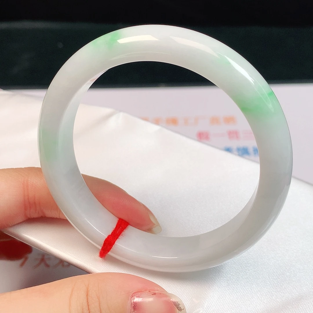 翡翠未镶嵌手镯1455