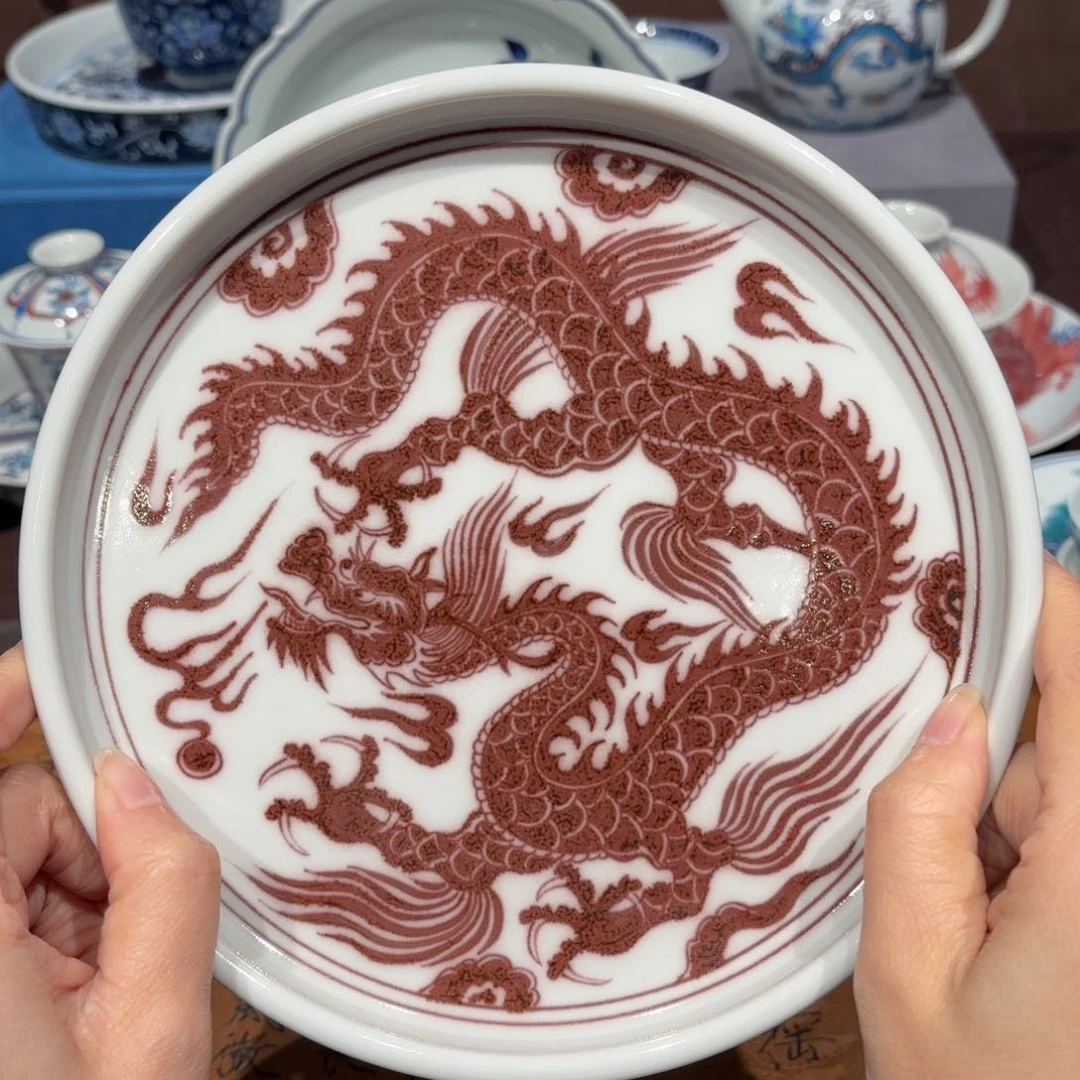 瓷片景德镇纯手工手绘