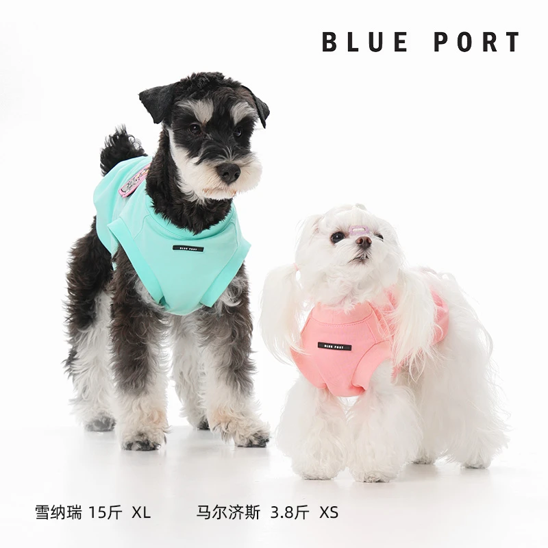 狗狗衣服夏季透气轻薄款中小型犬宠物背心魔术贴