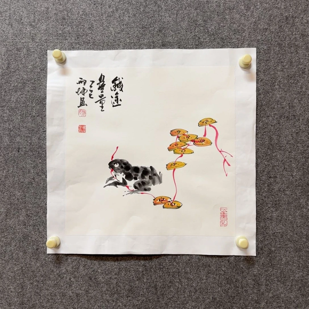 国画zz邢坤老师手绘作品