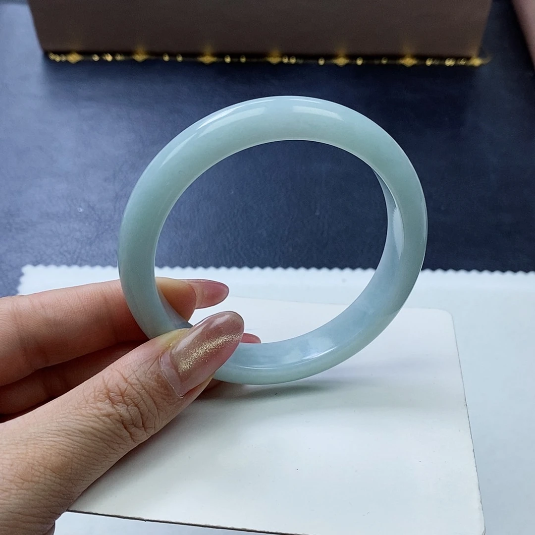 未镶嵌手镯翡翠59.7圈口