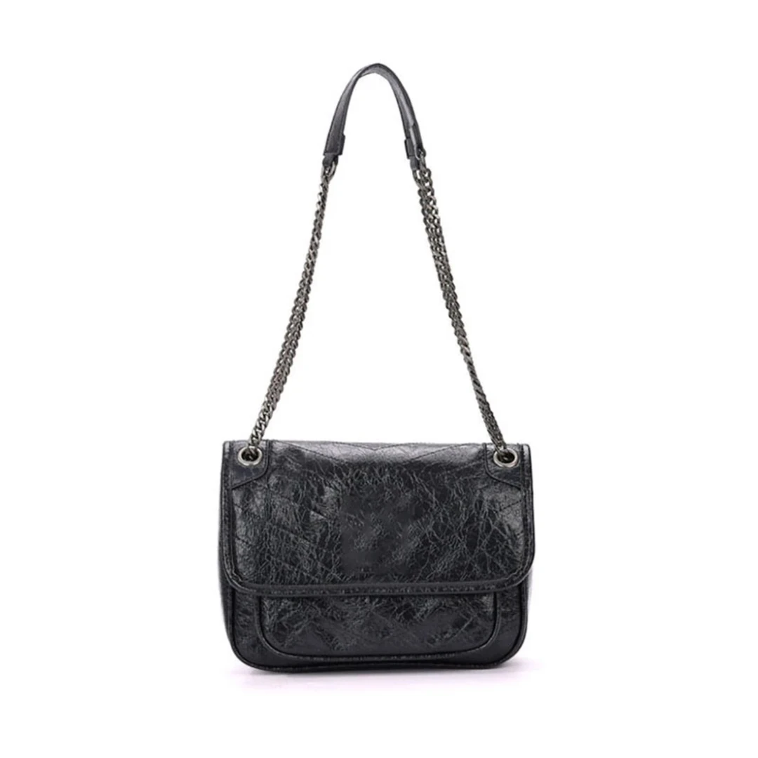 手工百搭时尚女包邮差 10248 1YC 26CM黑色