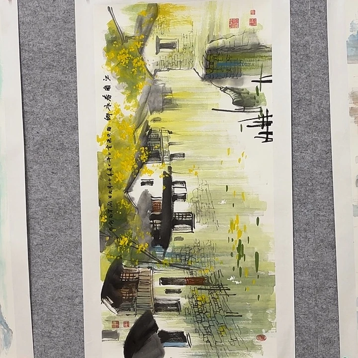 国画花鸟等多种鸟类的